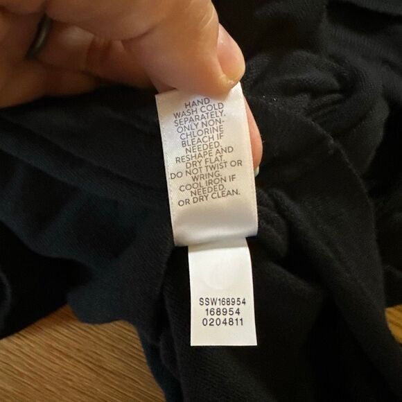 NWT Black wrap sweater J. Jill 2x - Picture 8 of 8